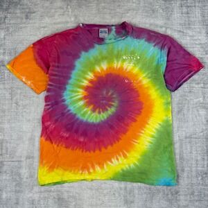 Jerry Garcia Shirt Mens XL Tie Dye Jerrys Kids Spiral Vtg Thrashed Grateful Dead